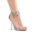 457-Harp, Color: Silver, Women's Size (US): 8
