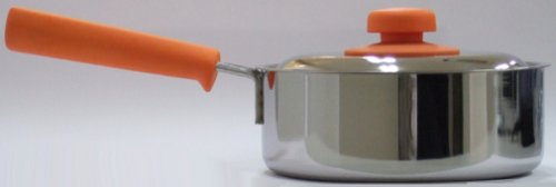 石田純一プロデュース P・Grande ステンレスソースパン 蓋付き 16cm 1.1L
