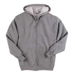 Full Zip Hooded 50/50 8 oz. Sweat Shirt by Jerzees (Style# 993M)