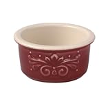 Pfaltzgraff Weir in Your Kitchen 6-Ounce Ramekin, Cayenne