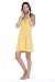 Tank Jersey Dress in Sun Yellow