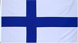 Outdoor Living : Finland National Country Flag - 3 foot by 5 foot Polyester (New)