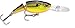 Rapala Jointed Shad Rap 07 Fishing Lure (Chartreuse Black)