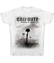Call of Duty 4 World At War No One Fights Alone White Tee Shirt
