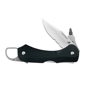 Leatherman Crater c55Bx Combo Straight Serrated Blade Knife by 