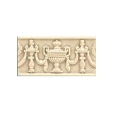 Adex USA Hampton Listello Empire 3 x 6 Sand Ceramic Tile & Stone