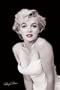 Professionally Framed Marilyn Monroe Movie (Red Lips) Poster Print - 24x36 with RichAndFramous Black Wood Frame