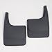 Husky Liners HUS-57601: Mud Flaps, Custom Molded, Rear, Thermoplastic, Black, Ford, F-150, Pair