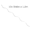 Tomatenspiralstab Stahl verzinkt 180 cm, 10 St�ck