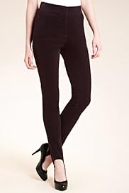 Cotton Rich Stirrup Slim Leg Corduroy Trousers
