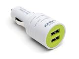 Kinivo CX420 Two Port USB Car charger - for all smartphones and tablets (4.2 Amp / 20W)