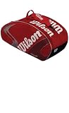 Wilson KTour 6 Pack Bag (Red/White/Black)