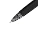 uniball Signo 207 Needle Point Gel Pen, Retractable, Medium 0.7 mm, Black Ink, Black Barrel, 4/Pack