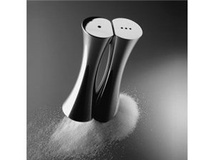 Nambé Kissing Salt & Pepper Shakers