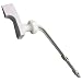 Lasco 04-1819 22 Degree Angle 6-Inch White Handle Plastic Arm American Standard Replacement Toilet Flush Lever