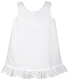 I.C. Collections White Embellished A-Line Slip