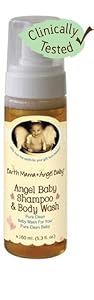 Earth Mama-Angel Baby Organic Angel Baby Shampoo & Body Wash, 5.8 fl oz (175 ml) (Pack of 2)