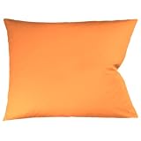 fleuresse Kissenbezug colours 9100-2044, 40x60 cm, Mako Satin, Farbe Orange, 100% Baumwolle, mit Rei�verschlussvon "Fleuresse"