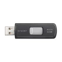 SanDisk SDCZ6-4096-A11 4GB Cruzer Micro USB Flash Drive (Black)