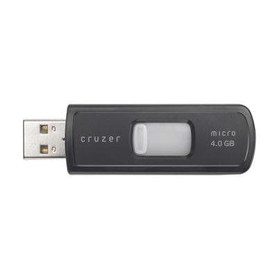 SanDisk SDCZ6-4096-A11 4GB Cruzer Micro USB Flash Drive (Black)