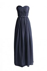 Floor Length Beaded Lace Chiffon Evening Dress/Bridesmaid Dress 