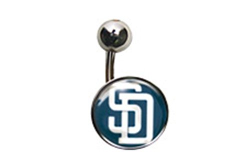San Diego Padres Navel Belly Button Ring