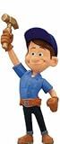 UPC 885891198650 product image for Thinkway Wreck-It Ralph Action Figure - Fix-It Felix 3