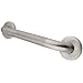 Kingston Brass GB1436CT Concealed Flange Textured ADA 36-Inch Grab Bar with 1.25-Inch Outer Diameter, Stainless Steel