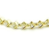 14K Diamond Bracelet -- 4.50 Ct. SI1-SI2 Eye Clean G/H
