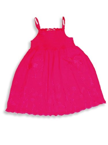Private Label - Toddler Girls Tank Sundress, Rasberry