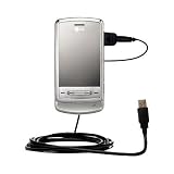 Classic Straight USB Cable for the LG KG970 Shine with Power Hot Sync and Charge capabilities - Gomadic Brand w/ TipExchange Technology