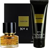 Jil Sander No. 4 by Jil Sander for Women 2 Piece Set Includes: 1.0 oz Eau de Parfum Spray + 2.5 oz Rich Shower Gel