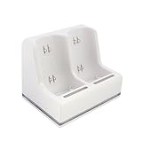 GTMax White Remote Control 2 Charging Dock Station with 2 Battery Packs (Co ....