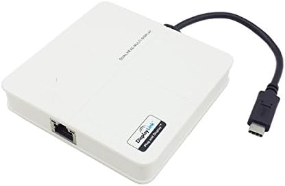 KuGi ® The New MacBook USB 3.1 VGA / DVI, HDMI, RJ45 Multiport Adapter, High quality Ultra-thin USB 3.1 Type-C male Connector to DVI HDMI HDTV External Graphics Card & RJ45 Gigabit Ehternet Adapter 3 in 1 Multiport Adapter For The New MacBook 12 inch laptop (White)