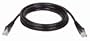 Tripp Lite N001-010-BK 10' Cat5e Cat5 350MHz Black Snagless Molded Patch Cable RJ45M/M - 10ft