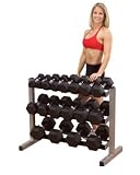 Body Solid 40 3 Tier DumbBell Rack