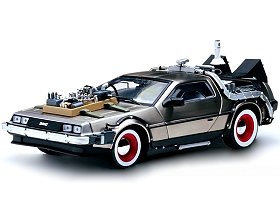 Childrens Toyshop  Toys : Back To The Future Part 3 Time Machine 1:18