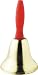 Christmas Bell 18cm high Brass Colour