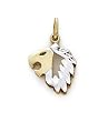 14k Two-Tone Leo Zodiac Pendant