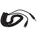 Spiral 3.5mm Headphone Extension Lead 1.2m