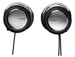 Victor 「Powerful Be!」 アームレスミニヘッドホン [HP-AL600-S] (シルバー)