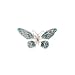 Enamelled Butterfly Brooch- Turquoise