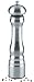 12" - 31cm Prentiss - Brushed Steel Finish Tall Pepper Mill