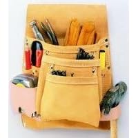 Ten Pocket Nail and Tool Pouch by Custom Leather Craft
