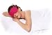 Personal Health Care : The Happy Company Gel Eye Mask, Jersey Knit, Magenta