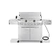 Outdoor Living : Weber 1880001 Summit S-650 Natural Gas Grill, Stainless Steel