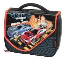 Childrens Toyshop  Kitchen & Housewares : DNC - Hot Wheels Racing lunch bag