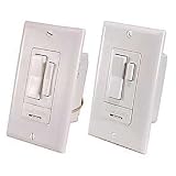 Heath/Zenith SL-6023-WH Indoor 3-Way Switch Set, White
