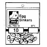 South Bend Egg Sinker (Black) 3/4 oz