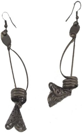 Earring: Long Lusty Metallic Looks Earring